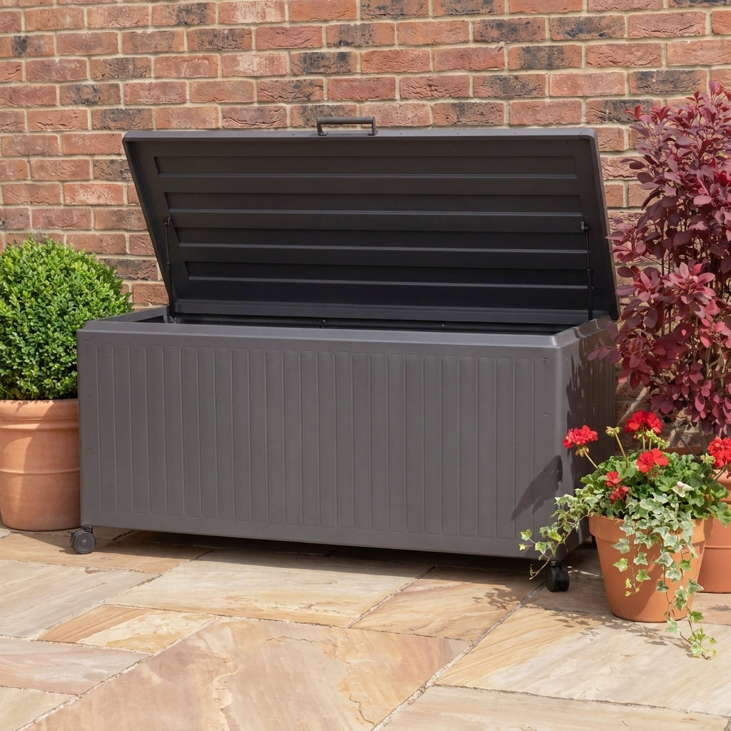 Nova Fortis Medium Aluminium Storage Box, Grey, N24336