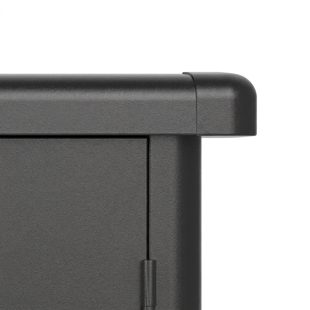 Nova Fortis Bin Storage Cupboard, Double, Grey, N27075