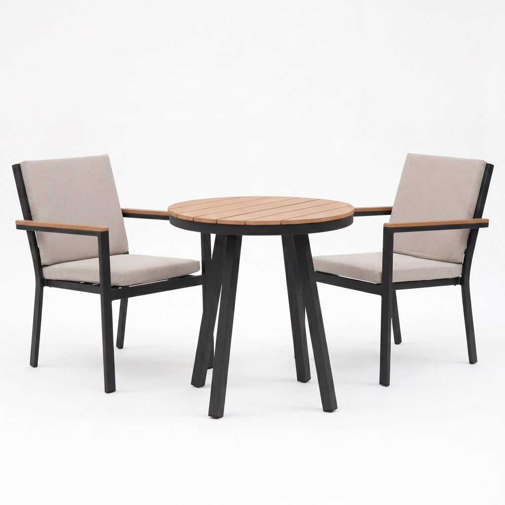 Nova Heidi 2 Seat Bistro Set with 0.7m Round Table, N25012