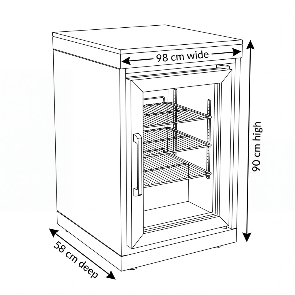 Nova Assado Single Fridge Unit, N27039