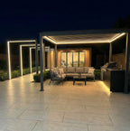 Nova Titan RGBW LED Pathway Arch, 125cm, Single arch, Grey, N26266