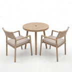Nova Eleanor 2 Seat Bistro Set with 0.7m Round Table, N27051