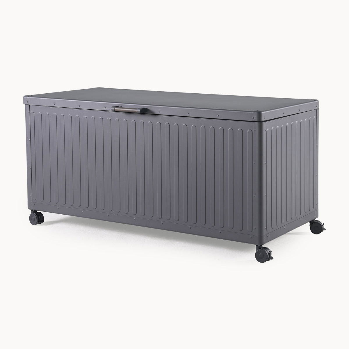 Nova Fortis Large Aluminium Storage Box, Grey, N24334