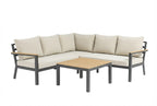 Nova Heidi Corner Sofa Lounging Set with Square Coffee Table, N25005
