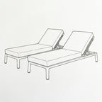 Nova Eleanor Sun Lounger, N27050
