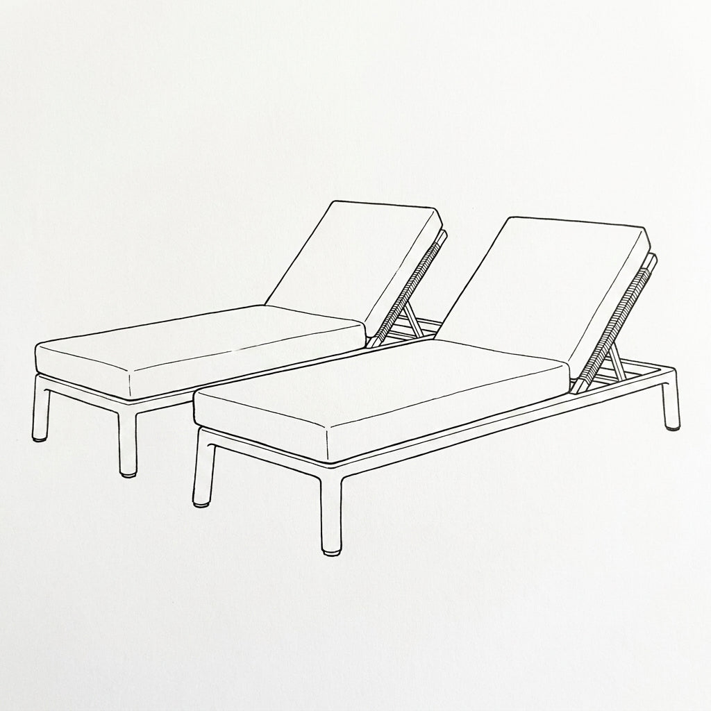 Nova Eleanor Sun Lounger, N27050
