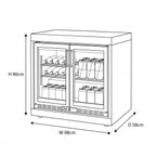 Nova Assado Plus Double Fridge Unit, N27034