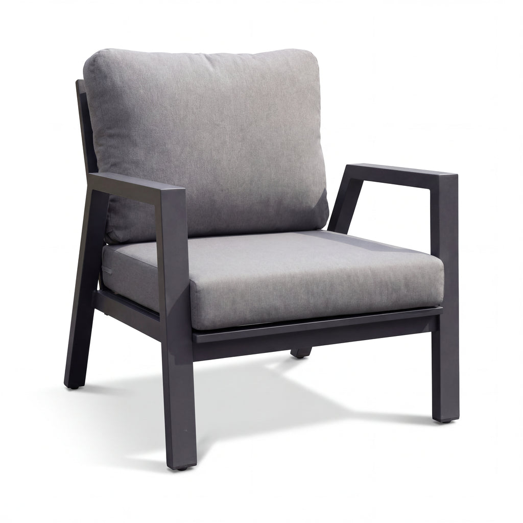 Nova Phoenix Lounge Armchair, Grey, N25024
