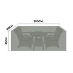Nova Protex 2 Seat Bistro Set Cover, N25349