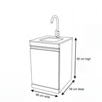 Nova Assado Single Sink Unit, N27038