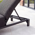 Nova Aire Sun Lounger, Grey, N26038