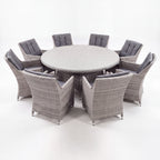 Nova Magnus 8 Seat Dining Set with 1.7m Round Table, N27221