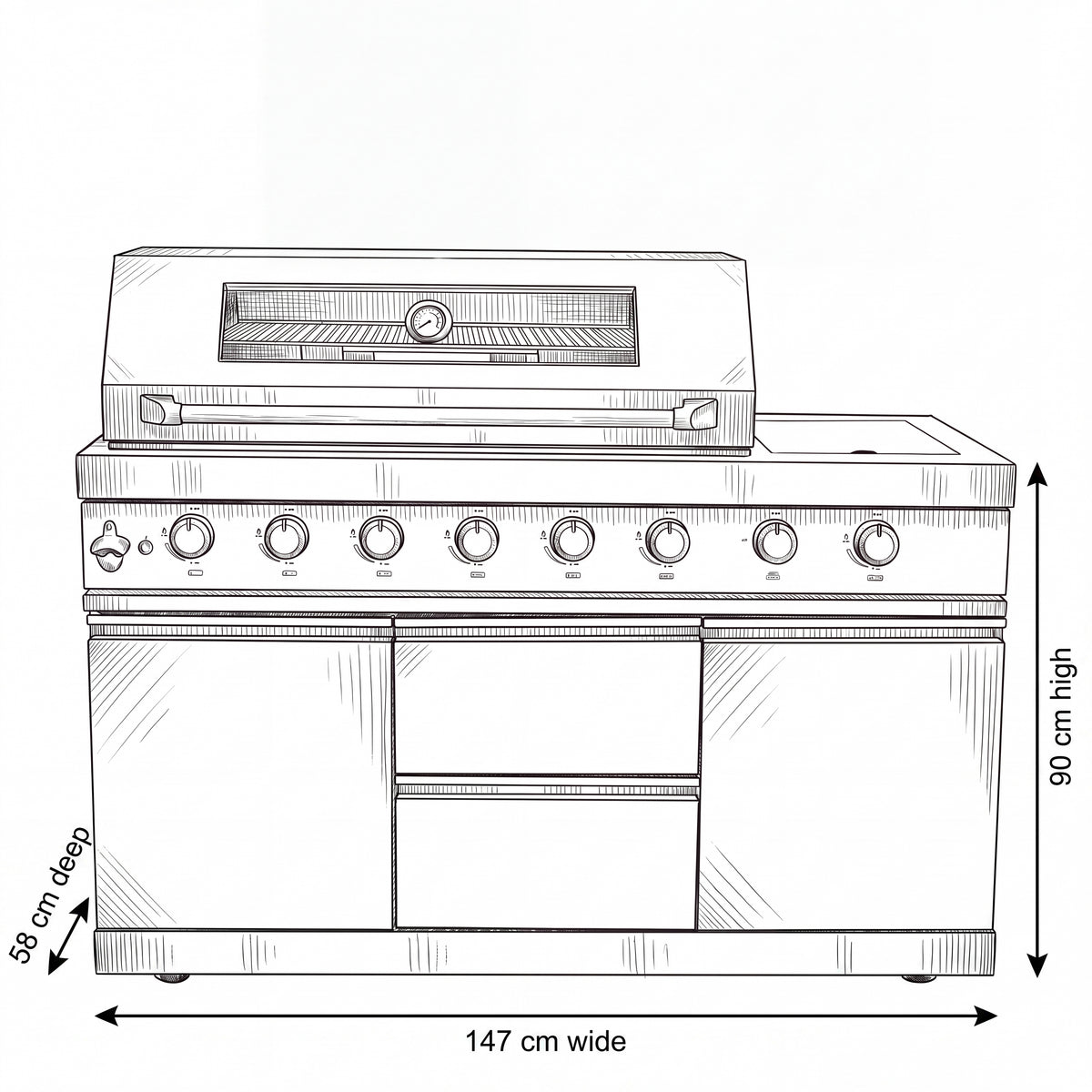 Nova Assado BBQ Unit, N27037
