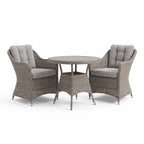 Nova Ivy 2 Seat Bistro Set with 0.75m Round Table (Ceramic Glass), N26023