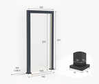 Nova Titan RGBW LED Pathway Arch, 125cm, Single arch, Grey, N26266
