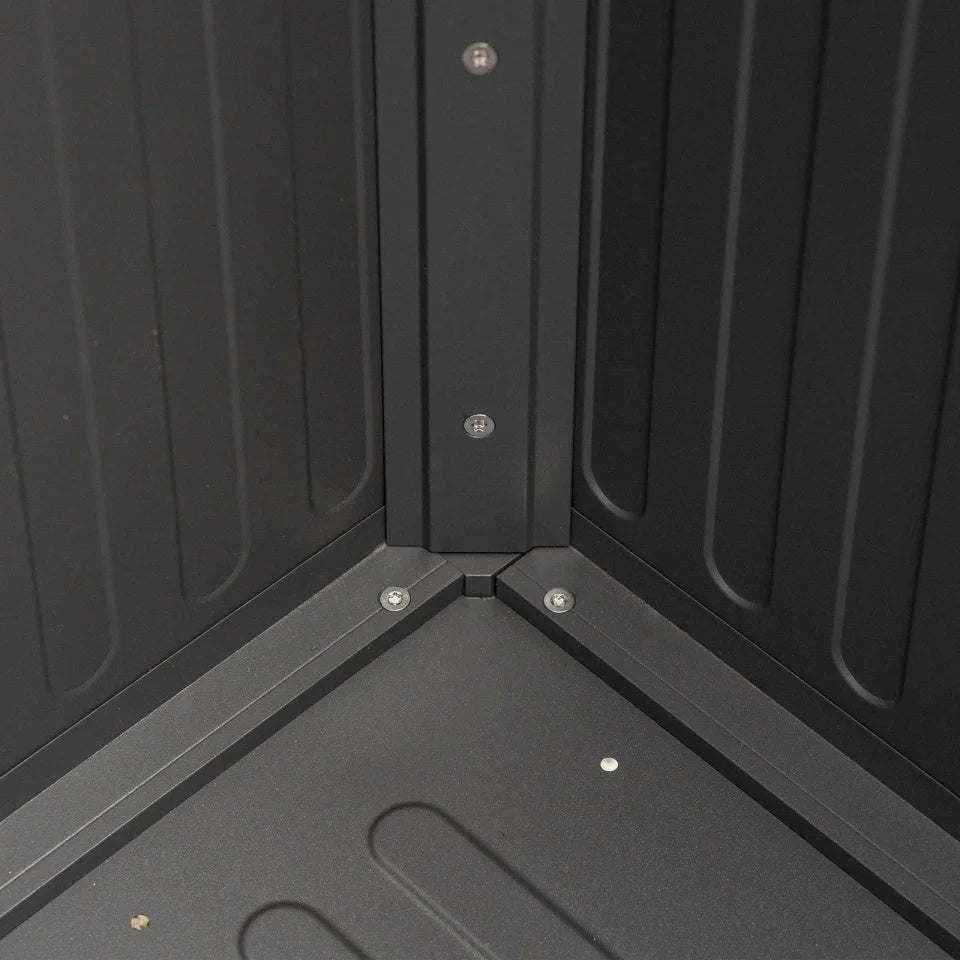 Nova Fortis Large Aluminium Storage Box, Grey, N24334
