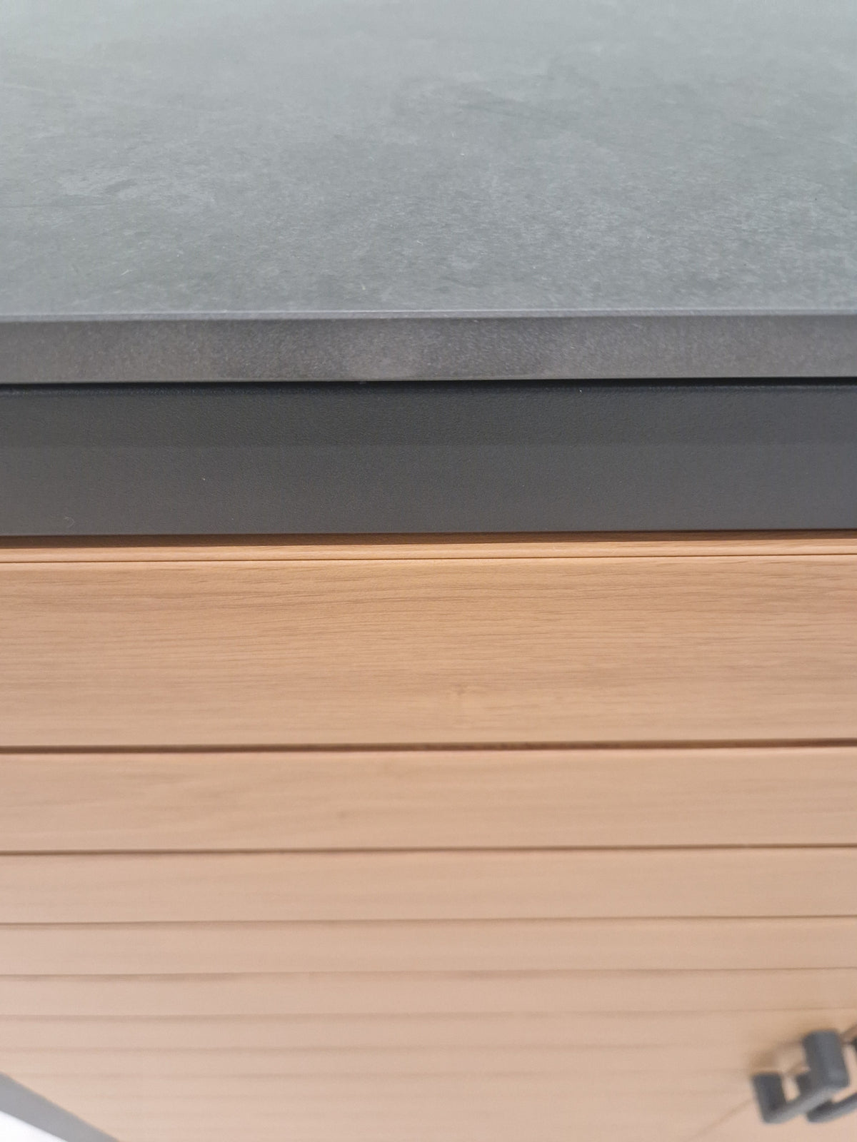 Nova Cook Cab Outdoor Kitchen Workstation, Grey, N26000