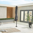 Nova Solis Cantilever Parasol, 2.5m Square, Grey, N17662
