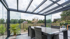Deponti Pinela Glass Pergola – Luxurious Outdoor Living in Pure Glass