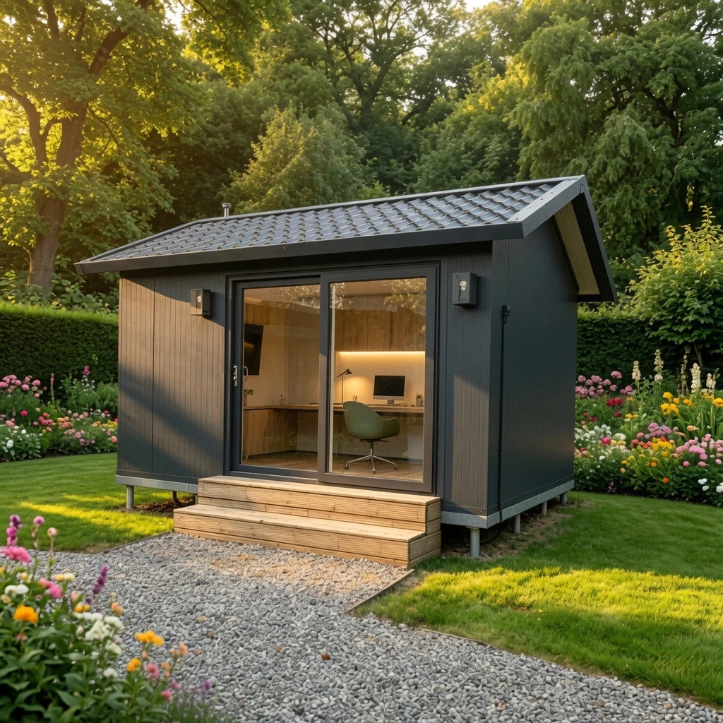 Kingspan Medio Pitched Roof Garden Room Kit 4.4m x 3.3m
