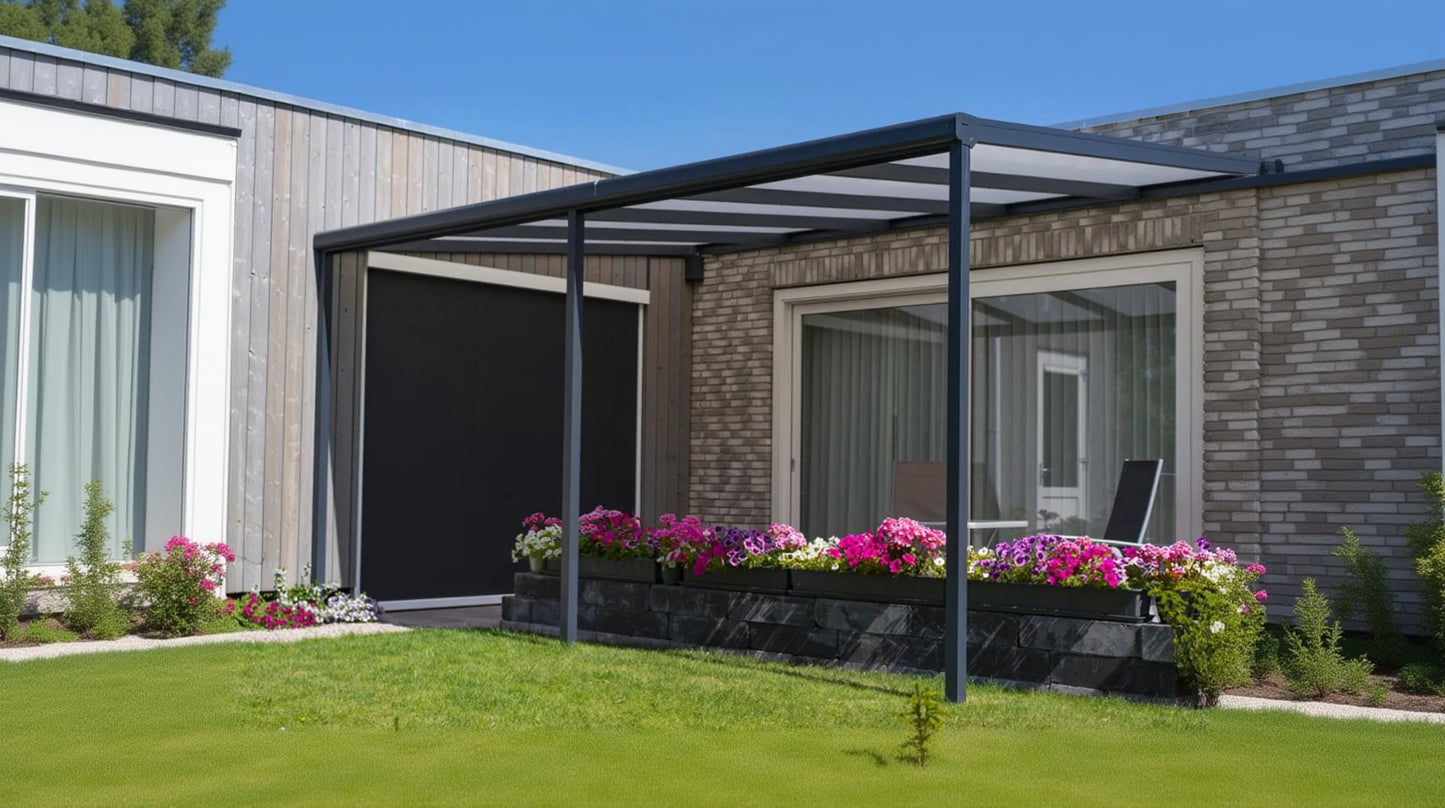 Deponti Nebbiolo Veranda – Elegant Aluminium Shelter for Every Season