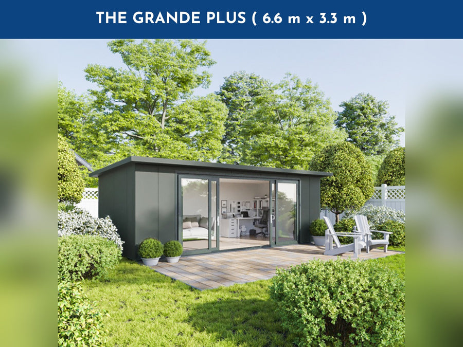 Kingspan Grande Plus Garden Room Kit 6.6m x 3.3m