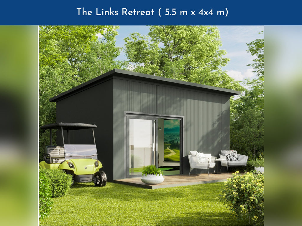 Kingspan Links Retreat Golf Simulator Room 5.5m x 4.4m