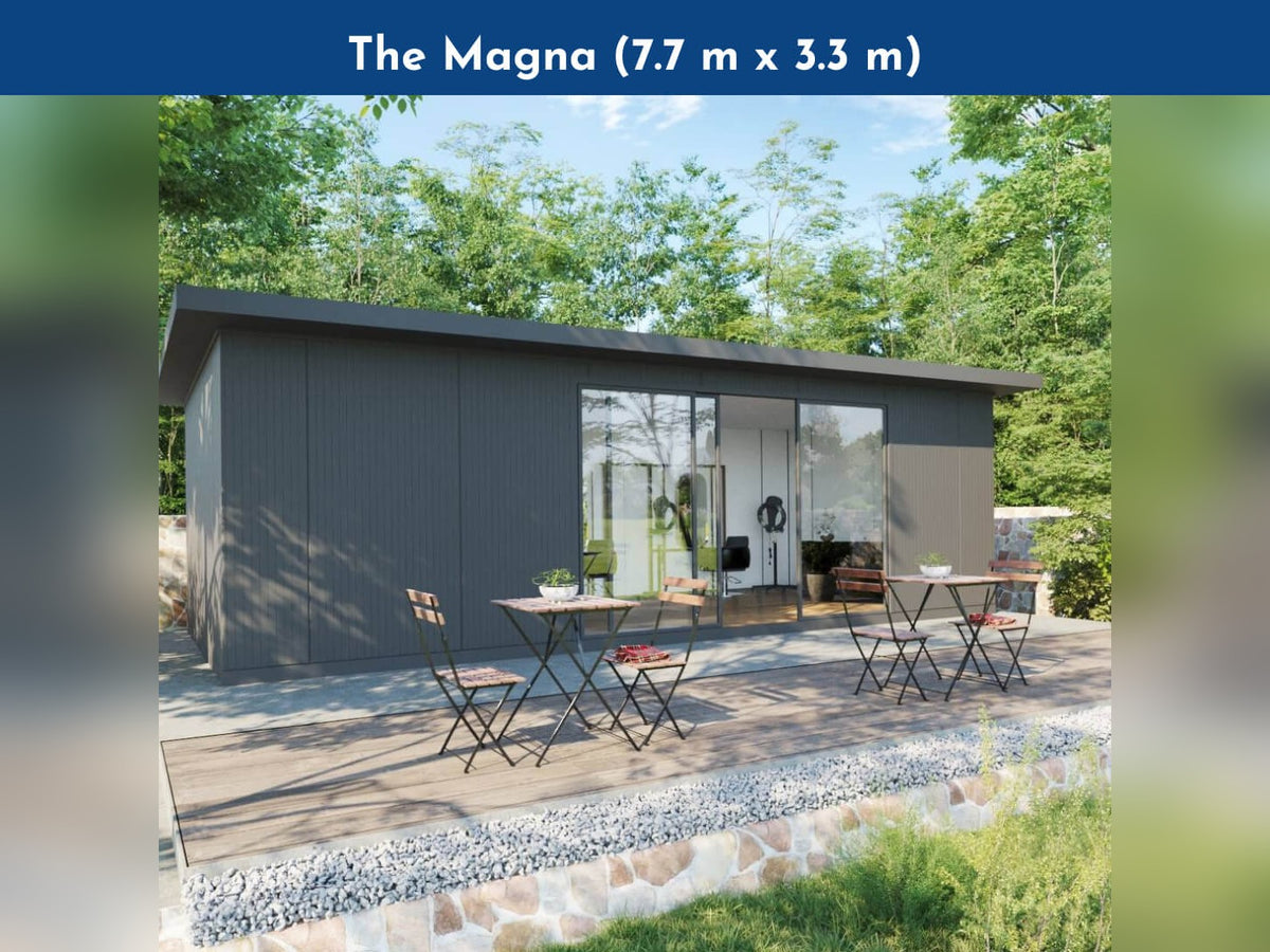 Kingspan Magna Garden Room Kit 7.7m x 3.3m