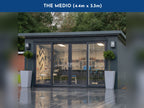 Kingspan Medio Garden Room Kit 4.4m x 3.3m