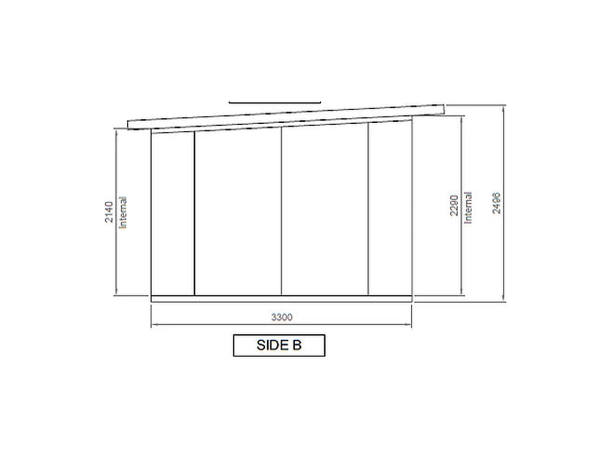 Kingspan Medio Garden Room Kit 4.4m x 3.3m, image 8