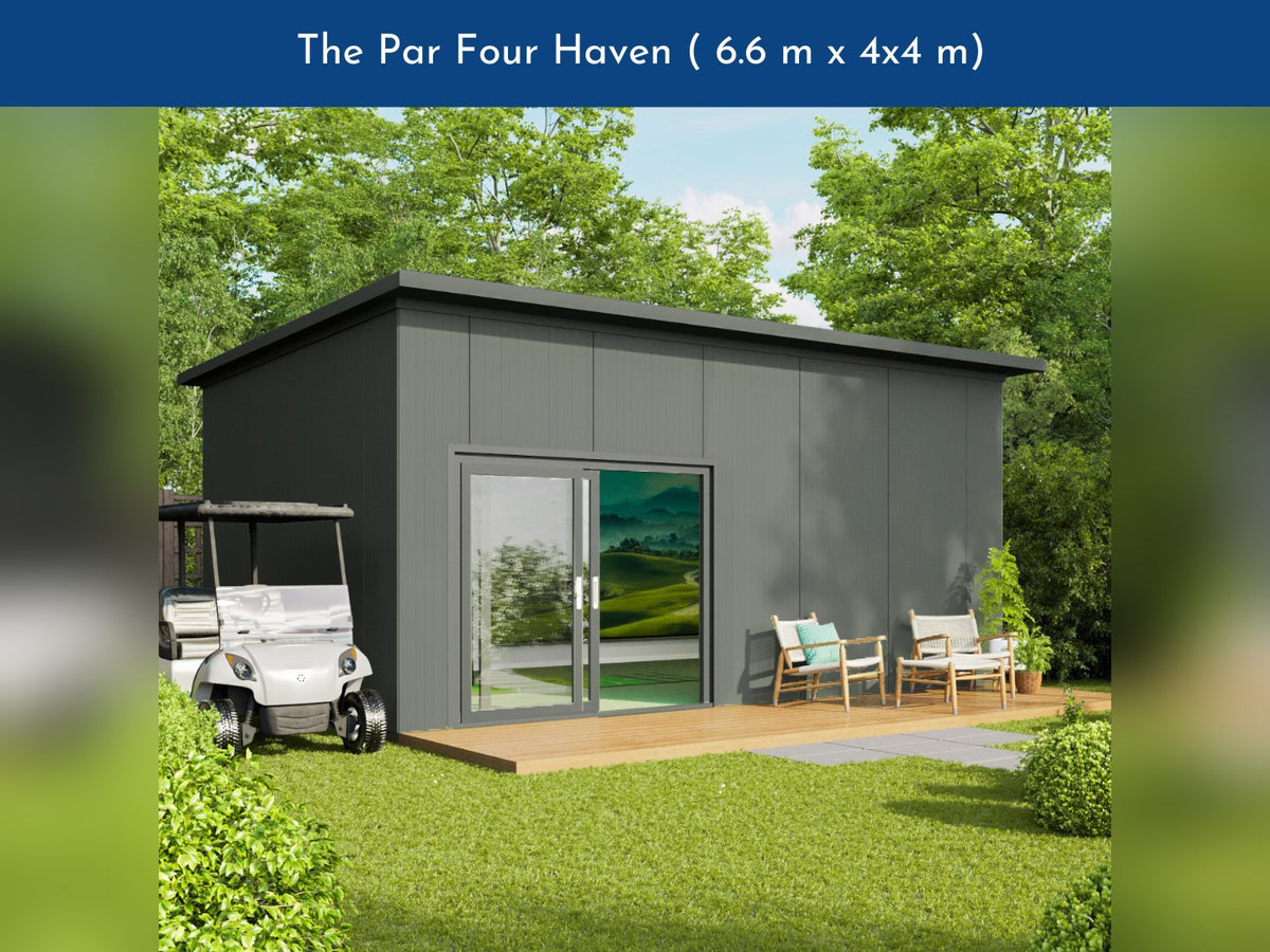 Kingspan Par Four Haven Golf Simulator Room 6.6m x 4.4m