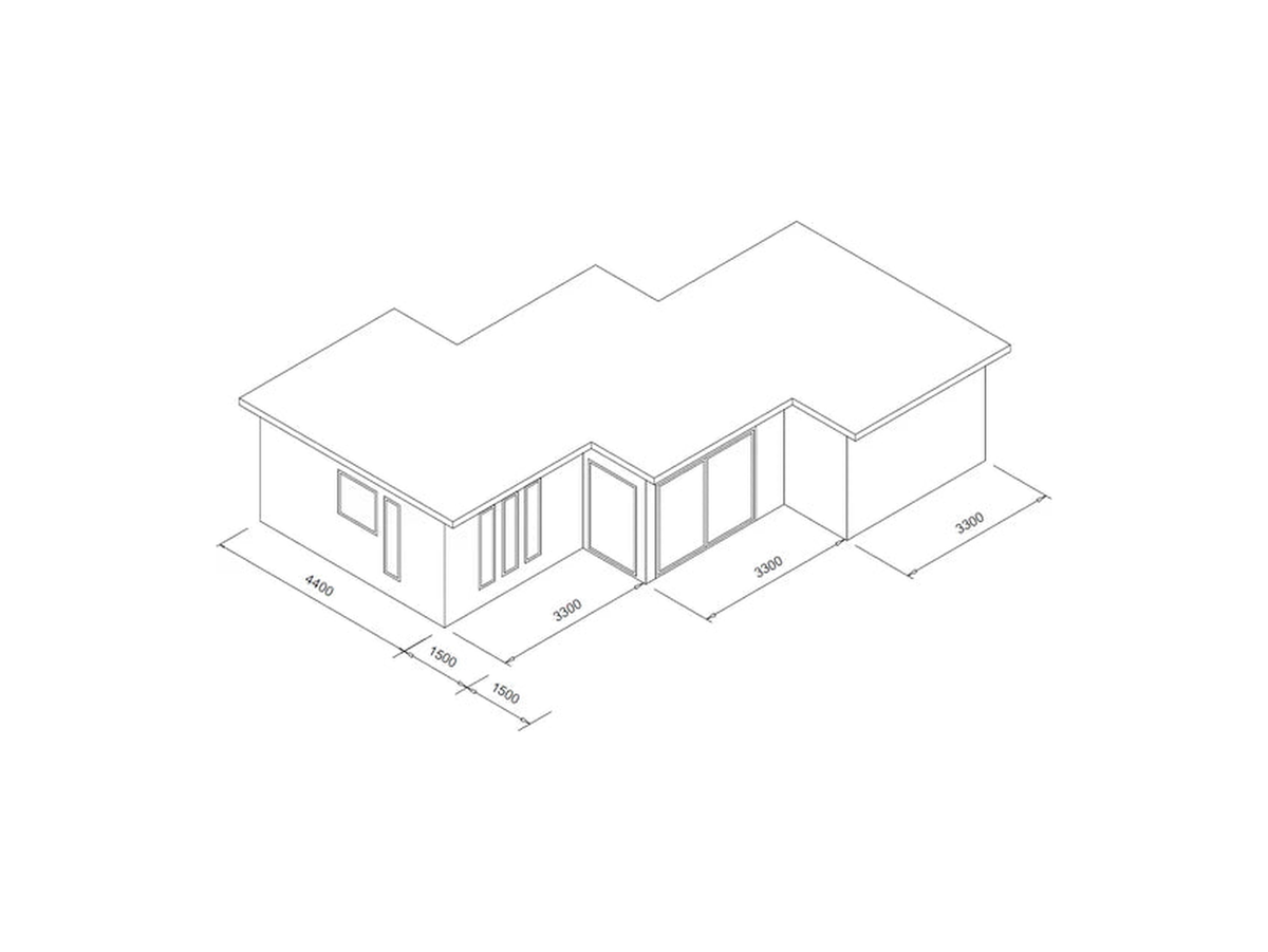 Kingspan Triple Lodge Modular Kit, image 3