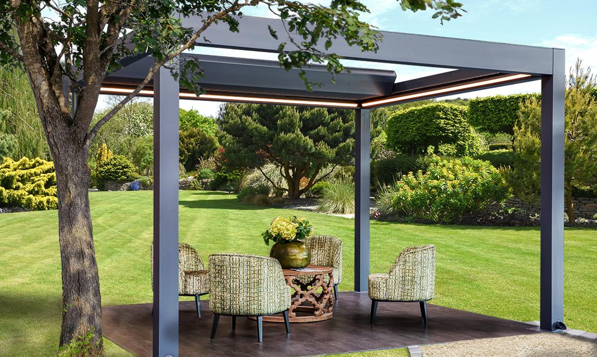 Deponti Pinela Deluxe – Aluminium Louvered Roof