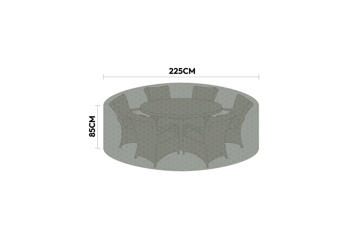 Nova Protex 4-6 Seat Round Dining Set Cover, N25351