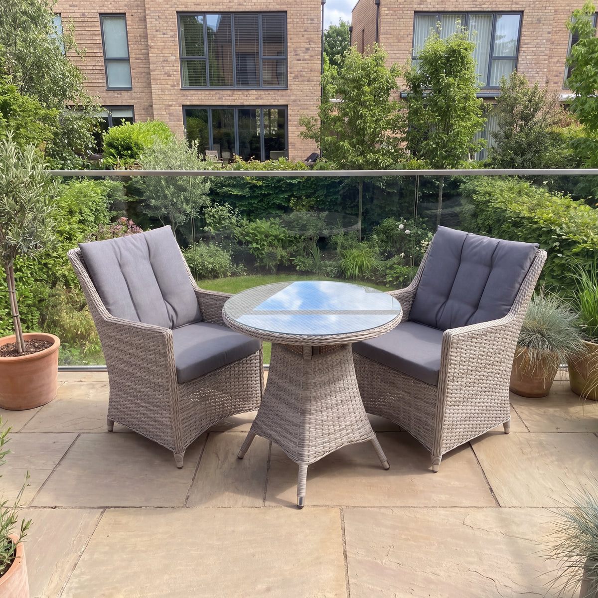Nova Magnus 2 Seat Bistro Set with 0.75m Round Table, N27218
