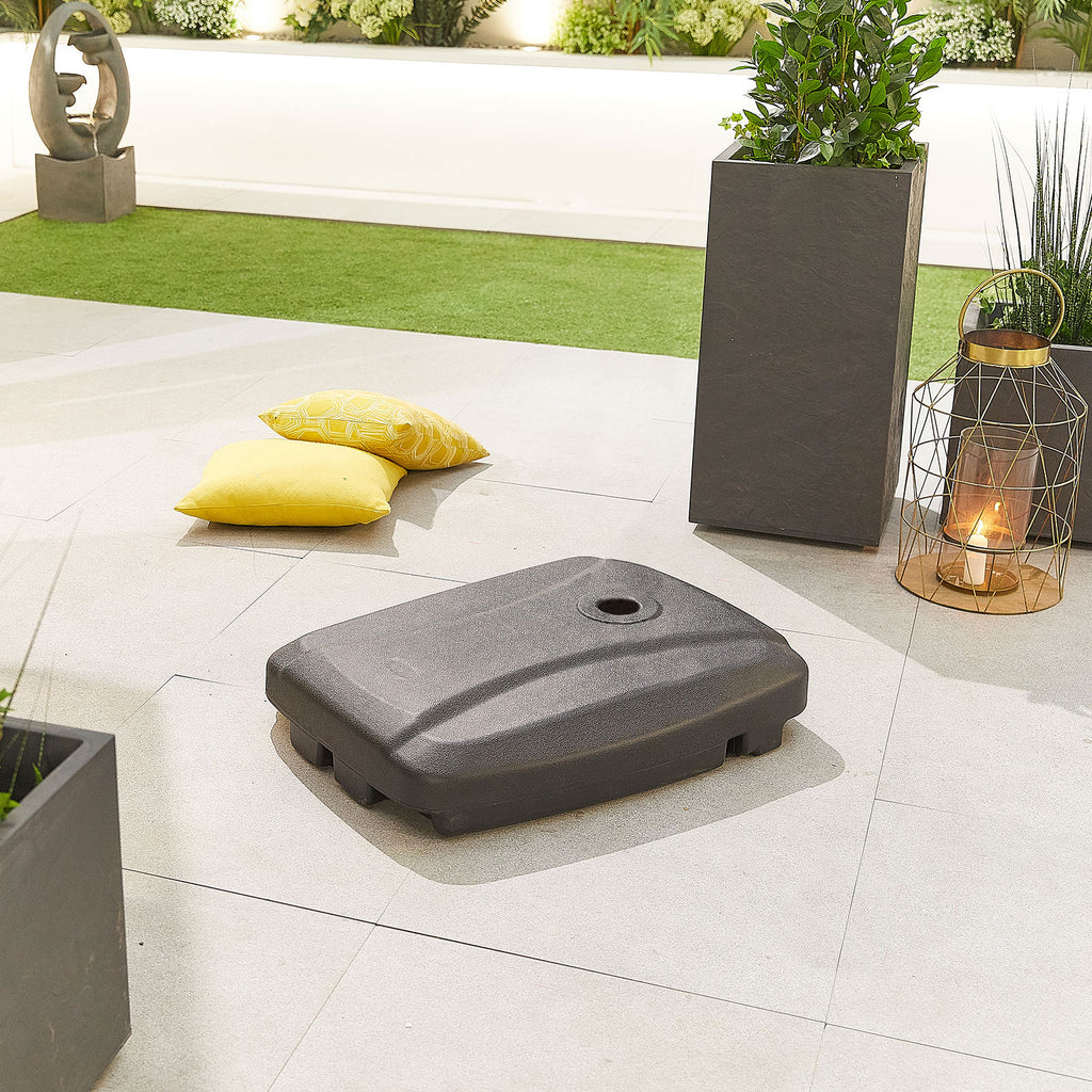 Nova Cantilever Parasol Base, Sand & Water Fillable, 60 Litre, N16703