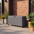 Nova Fortis Large Aluminium Storage Box, Grey, N24334