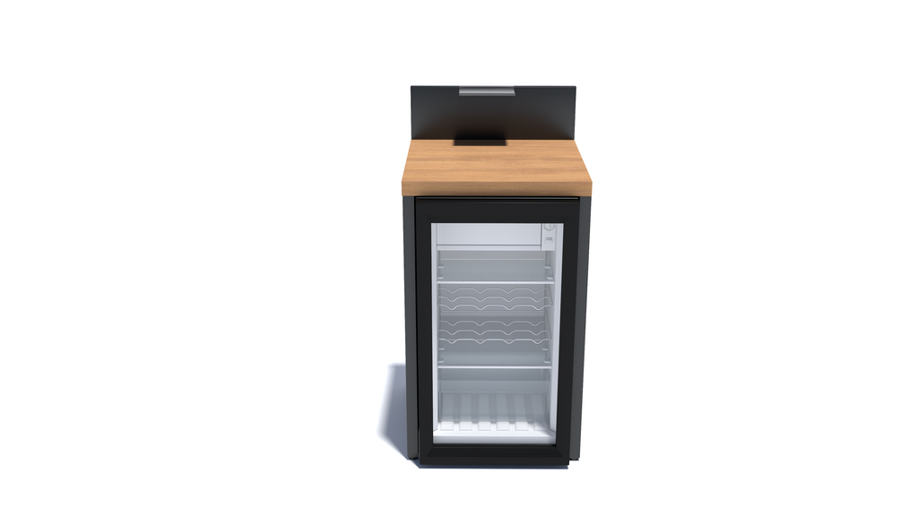 Nova Parrilla Fridge Unit, Grey, N27265