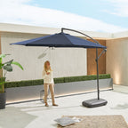 Nova Lyra Cantilever Parasol, 3m Round, Navy, N15249