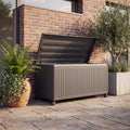 Nova Fortis Extra Large Metal Storage Box, Grey, N27209