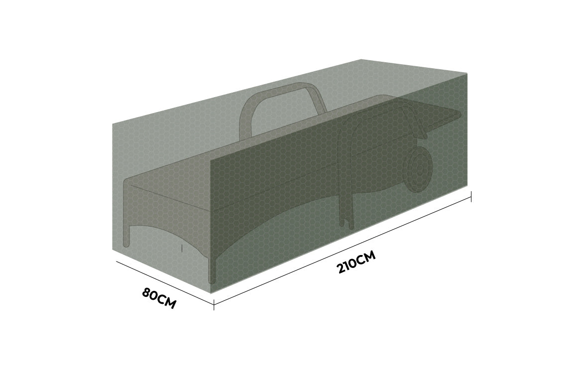 Nova Protex Single Sun Lounger with Arms Cover, N25407