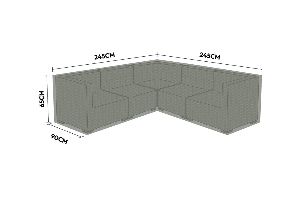 Nova Protex Cover for Symmetrical L-Shaped Large Corner Sofa, N25365