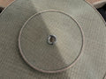 Nova Avery Lazy Susan for 6 Seat Round Dining Sets (Rattan Clear Glass), Grey, N27109