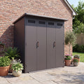 Nova Fortis Pent Roof Shed, Grey, N27081