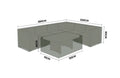 Nova Protex Cover Pack for Large Right Corner Sofa Dining Set, N25360