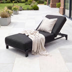 Nova Aire Sun Lounger, Grey, N26038