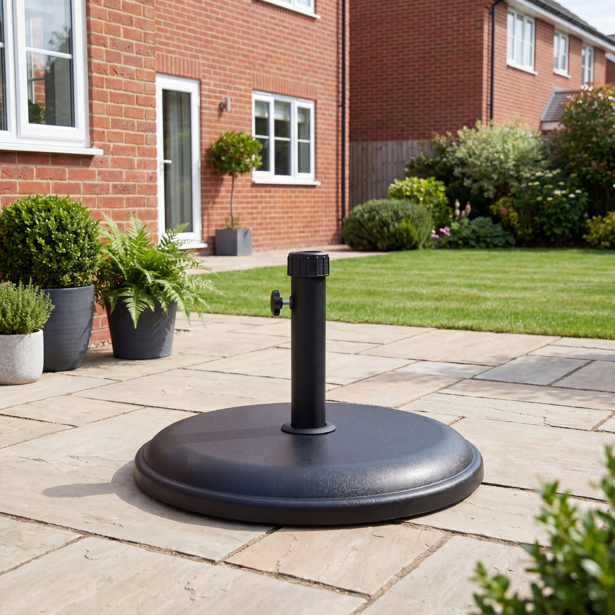 Nova Parasol Base, 16Kg, Concrete, N20209