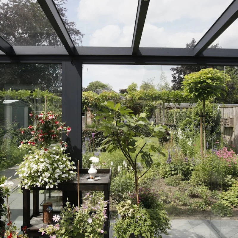 Deponti Pinela Glass Pergola – Luxurious Outdoor Living in Pure Glass