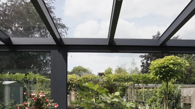 Deponti Pinela Glass Pergola – Luxurious Outdoor Living in Pure Glass