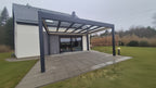 Deponti Pinela Glass Pergola – Luxurious Outdoor Living in Pure Glass